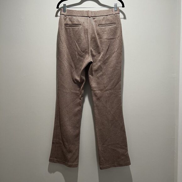 Amanda+chelsea Women's Bootcut Dress‎ Pant, Tan Herringbone, Size 4 - Picture 2 of 15